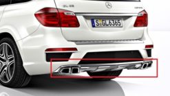 X166 AMG original hekkdifuser og eksossats