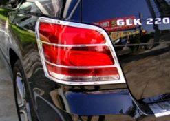 X204 Chrome lykteringer bak 06-12