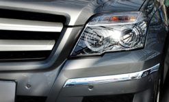 X204 GLK chrome lister til støtfanger