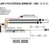 Lazer Kabelsett til to lamper med Beacon 3,5 meter, 6-Pin superseal | Lazer Lazer Kabelsett til to lamper med Beacon 3,5 meter, 6-Pin superseal | Lazer