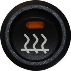Bryter 12V, varme, LED-diode Maks 20 Amp.