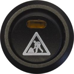 Bryter 12V, veiarbeid, LED-diode Maks 20 Amp.