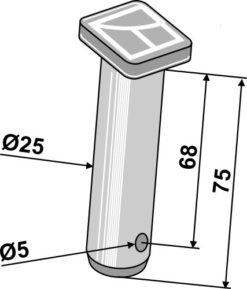 Bolt Ø25