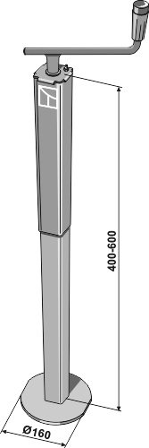Støtteben støttelast 800Kg