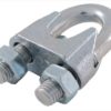 Wireklemme DIN 741 for wire Ø26, galvanisert | Industriehof