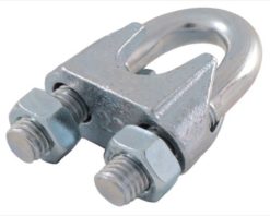 Alternative view of Wireklemme DIN 741 for wire Ø10, galvanisert