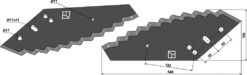 Fôrmikserkniv Hardmetall Til JF-Stoll VM1