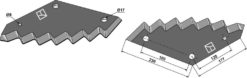 Fôrmikserkniv Hardmetall Til Hardmetall