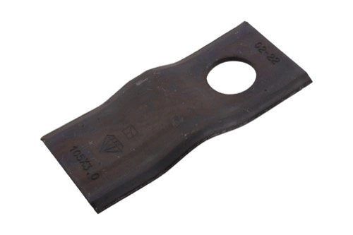 Slåmaskinkniv 105x47 hull 21, tykk. 3 | Industriehof Slåmaskinkniv 105x47 hull 21, tykk. 3 - Bilde 2