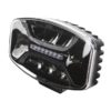 OZZ XO1 P LED fjernlys med varsellys Dynamisk parklys, 8160 Lumen, sort hus | Ozz