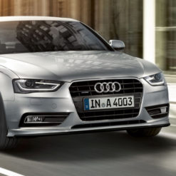 Frontspoiler med blad - Audi A4 sedan 2013-2015-</ A4 Avant 2013-2015