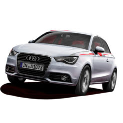konkurransesett R18 rødt dekalsett - Audi A1 Sportback 2012-2018