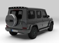 Alternative view of W463A takvinge, original Mercedes