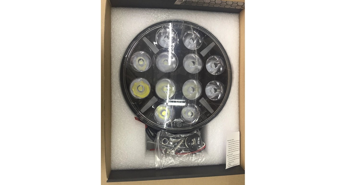 BRT 9" ekstralys med 13000 lumen E boost Godkjent med dual posisjonslys | BRT BRT 9" ekstralys med 13000 lumen E boost Godkjent med dual posisjonslys - Bilde 3