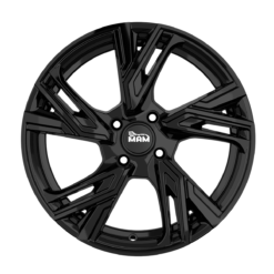 Aluminiumsfelger RS5 RS5 fra MAM WHEELS i farge BLACK PAINTED