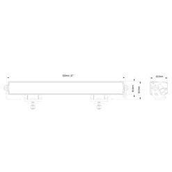 Alternative view of Bygg din BRT slim LEDbar med 8100 lumen Tilpass til din bil med riktig tilbehør