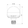 LED Varsellys E-Venus Flexy Vignal Dobbel blitz funksjon | Vignal