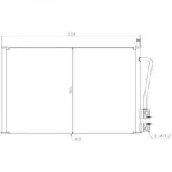 Kondenser A/C kjøler -  Ford