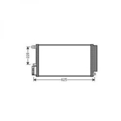 Kondenser A/C kjøler - Alfa