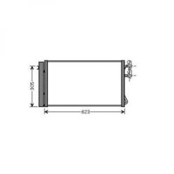 Kondenser A/C kjøler - BMW
