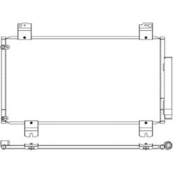 Honda Kondenser A/C kjøler Honda