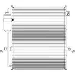 Kondenser A/C kjøler - Mitsubishi