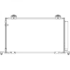 Kondenser A/C kjøler - Toyota