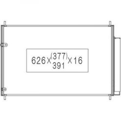 Kondenser A/C kjøler - Toyota