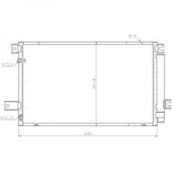 Kondenser A/C kjøler - Toyota