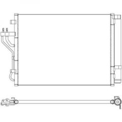 Hyundai Kondenser A/C kjøler