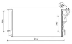 Hyundai Kondenser A/C kjøler