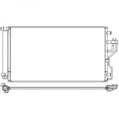 Kondenser A/C kjøler - KIA
