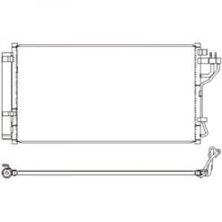 KIA Kondenser A/C kjøler KIA