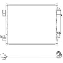 Nissan Kondenser A/C kjøler