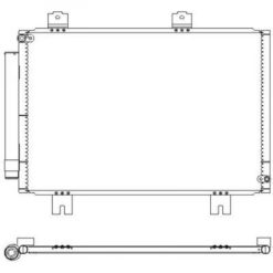 Honda Kondenser A/C kjøler