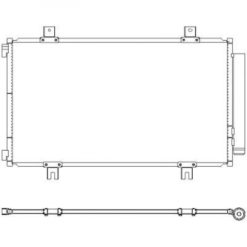 Suzuki Kondenser A/C kjøler