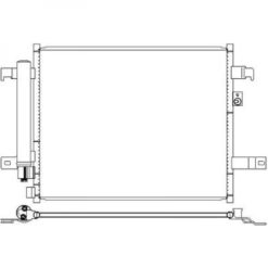Mazda Kondenser A/C kjøler