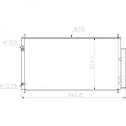 Honda Kondenser A/C kjøler