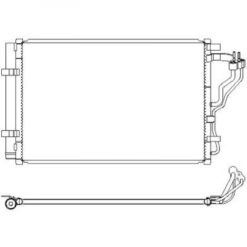 Hyundai Kondenser A/C kjøler
