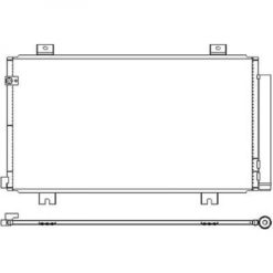 Honda Kondenser A/C kjøler