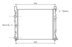 Kjøler - Mercedes Citan Kangoo