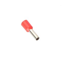 Tylle | Ledningsavslutter for 1 leder 100 stk Rød tylle, 0.5 mm²