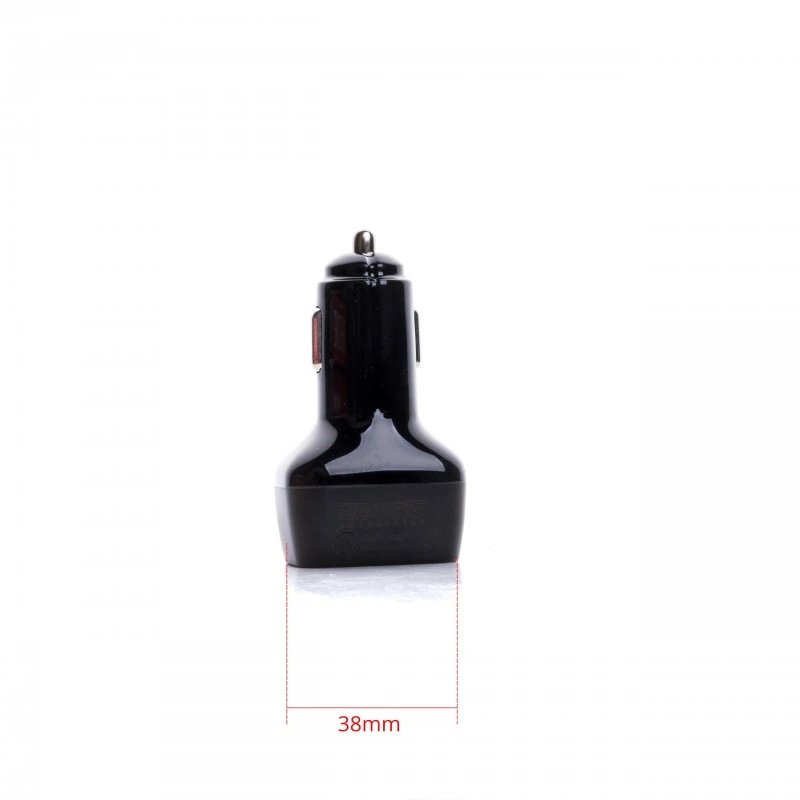 Hurtiglading med to ladeporter - SVART USB-A og USB-C, DC 9-32 volt, 3A | EINPARTS Hurtiglading med to ladeporter - SVART USB-A og USB-C, DC 9-32 volt, 3A - Bilde 2