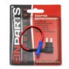 Sikringsadapter BYPASS mini 20A 13cm kabel med isol. kabelsko rund hun | EINPARTS