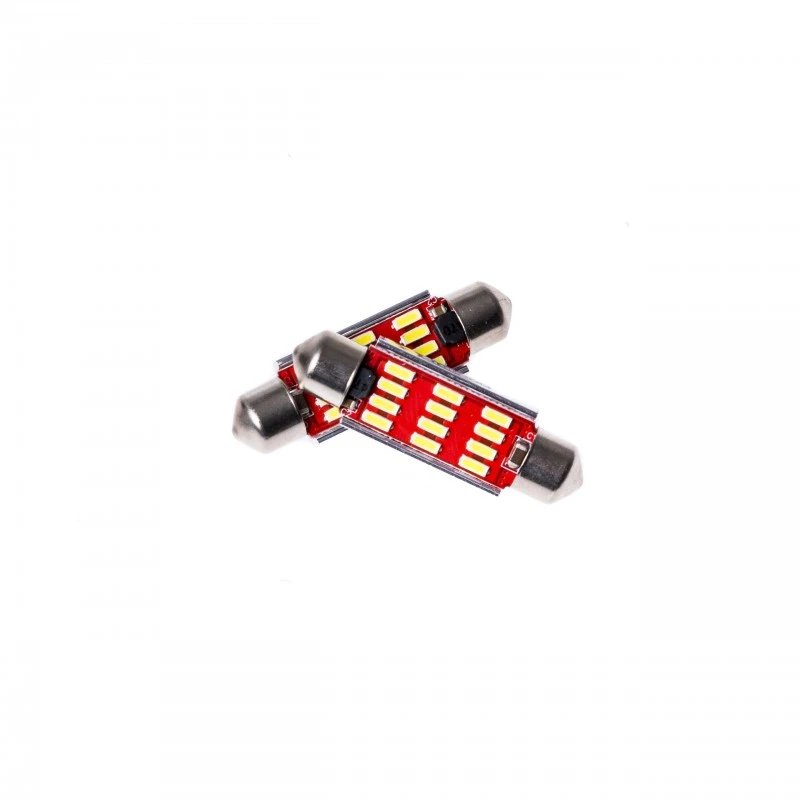 Einparts EPL51 LED C10W Pærer 42MM 12 SMD 4014 CANBUS (2 stk) | EINPARTS Einparts EPL51 LED C10W Pærer 42MM 12 SMD 4014 CANBUS (2 stk) - Bilde 4