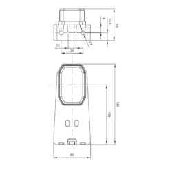 Alternative view of Hvitt markeringslys 12-36V, LED, 0,5/1W