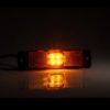 Avlangt, gult markeringslys LED, 12-36V, QS150 kontakt | Fristom
