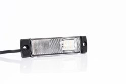 Fristom Hvitt LED Markeringslys Integret refleks - QS150 kobling