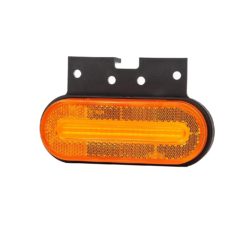 Fristom Gult LED Markeringslys ADR LED, 12-36V, brakett, ADR godkjent