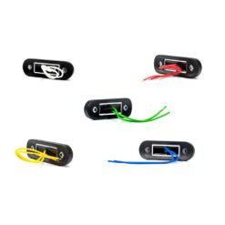 Alternative view of Hvitt LED mini markeringslys For styling på bøyler og annet